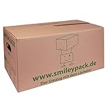 10 x Umzugskarton 621 x 301 x 331 mm bis 40 kg belastbar Profi Box stabil...