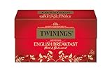 Twinings ENGLISH BREAKFAST Schwarzer Tee im Teebeutel - kräftiger Schwarztee aus...