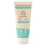 Suntribe Mineralische Bio-Sonnencreme LSF 30-100 ml, Getönt - 100% Natürlich &...