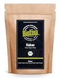 Kakao Pulver Bio 1kg - 1kg reines Kakaopulver stark entölt (11% Fett) - ohne Zucker -...