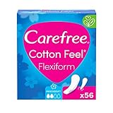 Carefree Slipeinlagen Cotton Feel Flexiform mit Frischeduft, 100% atmungsaktiv mit...