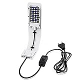 NICREW LED Aquarium Beleuchtung Leuchte Clip, Ultradünnes Aquarienleuchte mit Weiß und...