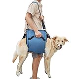 COODEO Hundetragegurt, Notfallrucksack Unterstützung für Rehabilitation Hundelift...