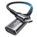 JSAUX USB C HDMI Adapter, 4K USB Type-C Thunderbolt 3 auf HDMI Adapter Kompatibel mit...