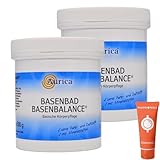 Aurica Basenbad Basenbalance, 2x 500 g I Basiche Körperpflege I Badezusatz I...