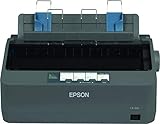 EPSON LX-350 EU Matrixdrucker (9-Nadeln, USB 2.0) schwarz, 43cm