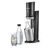 SodaStream Crystal 2.0, mit spülmaschinenfester Glasflasche für Ihr Sodawasser...