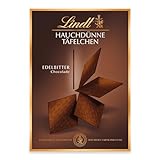 Lindt Schokolade Hauchdünne Täfelchen Edelbitter | 125 g | Hauchdünne...