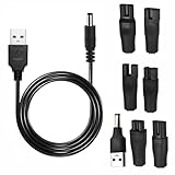 AQSQWQ 8 Stück 5V USB Netzkabel Kabel Rasierer Ladegerät...