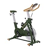 JASPORT S1 Speedbike für zuhause, Leise Heimtrainer mit Ergometer mit Bluetooth, Indoor...