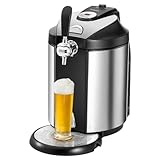 Bomann® Bierzapfanlage für handelsübliche 5 Liter Bierfässer | mit Kühlung...