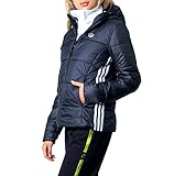 adidas Damen Slim Jacke, Black, D34