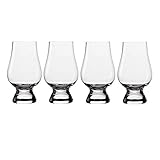 The Glencairn Glas Whiskey Gläser 4er Set/Whisky Glas mit 190 ml Fassungsvermögen/elde...