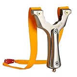 Huntingdoor Schleuder Zwille Steinschleuder Jagd Slingshot Edelstahl Profi...