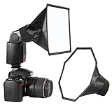 waka waka Universal-Blitzdiffusor Speedlight-Softbox-Kit, faltbarer...