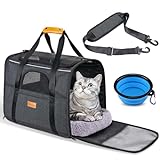 Morpilot Transportbox Katze Katzen transportboxen, Faltbare katzentasche transporttasche,...