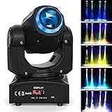 Moving Head Bühnenlichter DMX-512 10/12 Kanäle 50W dj Licht LED Sound...