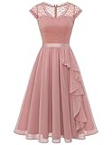 Wedtrend Cocktailkleid Elegant für Hochzeit Hochzeitsgast Kleid Damen...