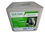 Solsel Mineralleckstein Universal ohne Kupfer 10 kg für Schafe Rinder Pferde Wild (1x 10...