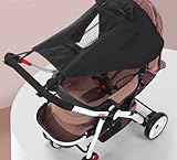 Kinderwagen UV Schutz 50+ Sonnensegel Oberlicht Atmungsaktiv Insektenschutz Kinderautositz...