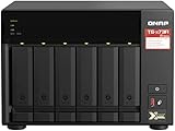 QNAP TS-673A-8G 6TB 6 Bay Desktop NAS-Lösung | installiert mit 6 x 1TB Western Digital...