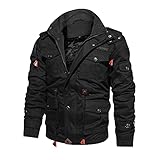 Herren Winterjacke Skijacke Schneefeldjacke Thermojacke Trekkingjacke...