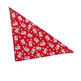 iplusmile 1Pc Towlie Quadratischer Schal Kleines Welpenhalsband Latzbandana Für Hunde...