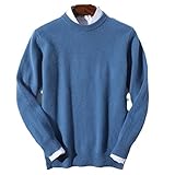 100 % Kaschmir-Pullover für Herren, alltäglich, warm,...