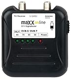 maxx.onLine ST-1 Signaltester Kabelfernsehen DVB-C/DVB-T, analog/digital 40-862...