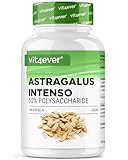 Astragalus - Hochdosiert mit 1400 mg reinem Extrakt pro Tag - 180 Kapseln - Premium: 50%...