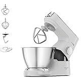 Kenwood Titanium Chef Baker KVC65.001WH, Küchenmaschine mit integrierter Waage,...