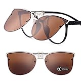 TERAISE Women's Clip-On Sonnenbrille Für Verschreibungspflichtige Brillen-...