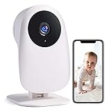 nooie Babyphone mit Kamera, Baby Kamera WLAN, Baby Monitor with Camera und APP,...