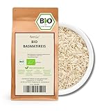 Kamelur Bio Basmati Reis geschält (500g) – aromatischer Basmatireis BIO ohne Zusätze...