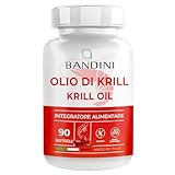 Bandini® Krillöl Omega 3 Kapseln | 3000mg reines antarktisches Krillöl, EPA & DHA für...