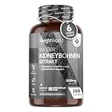 Weißer Kidneybohnen Extrakt 5000mg - Mit Zink & Chrom (Chrom Picolinat) - Für...