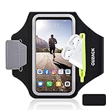 Sportarmband Handy Universal, Handyhalterung Joggen Mit Kopfhörer Tasche Running Armband...