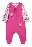 Sterntaler Baby-Mädchen Jersey Schmetterling Strampler-Set, pink, 56