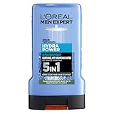 L'Oréal Men Expert Duschgel und Shampoo für Männer, Duschbad zur Reinigung von Körper,...