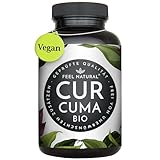 Bio Curcuma (Kurkuma) Kapseln - 240 Stück - 4560mg Bio Curcuma und schwarzer...