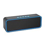 Kolaura Bluetooth Lautsprecher, Tragbarer Wireless Bluetooth 5.0 Lautsprecher mit...