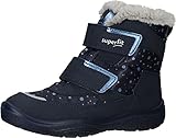 Superfit Mädchen Crystal Warm Gefütterte Gore-tex Schneestiefel, Blau Hellgrau 8000, 30...