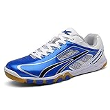 FJJLOVE Tischtennis-Schuhe, Breathable Badminton Schuhe No-Slip-Athletischer...