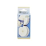 Papier-Tropfenfänger, saugfähig, Ø 5cm, 30-teilig, weiß (1 Set)