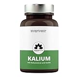 Kalium Tabletten hochdosiert mit Retard Funktion - 1247mg Kaliumcitrat & 240mg...