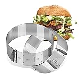 FMprofessional 2X Burgerringe für leckere Hamburger by Fackelmann –...