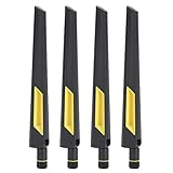 4 Stück RP SMA Router Antenne, 2,4 G/5 G Dualband Antenne, 10DBi High Gain Antenne für...