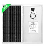 Collect Light 100W 12 Volt Solarmodul Monokristallin Solarpanel Photovoltaik...