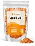 Wallbach® 1kg Silicagel Orange regenerierbar mit Indikator - Silica Gel Trockenmittel...