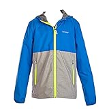 Outburst - Jungen Regenjacke Softshelljacke Windjacke, Neon-Streifen,blau -6832504937...